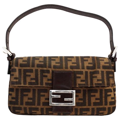 fendi clutch monogram|fendi baguette bags.